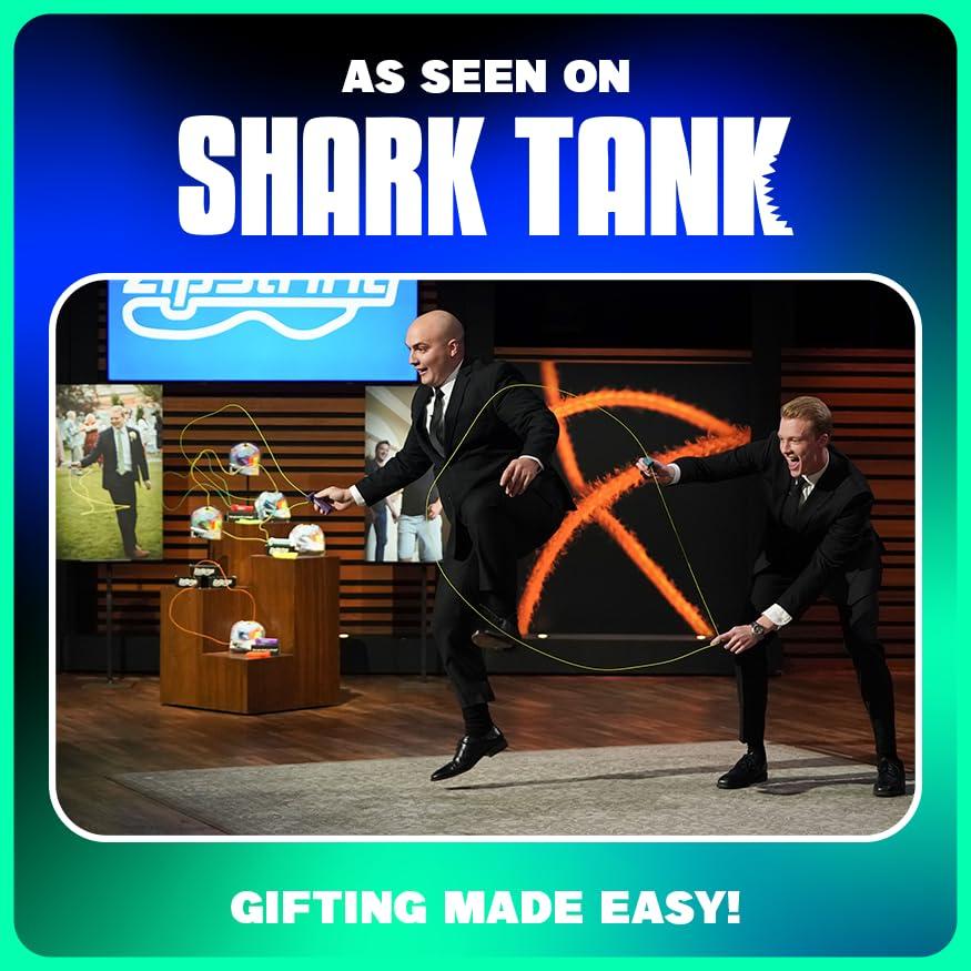 ZipString ZipString Luma - The Patented Glow-in-The-Dark Toy That Flies a Loop of String, Creates Endless Shapes and Tricks Built-in LED for Glowing Fun. Perfect STEM Gift for Kids & Adults. Wonderment Awaits