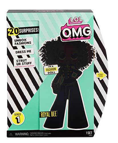 L.O.L. Surprise! L.O.L. Surprise! O.M.G. Royal Bee Fashion Doll with 20 Surprises