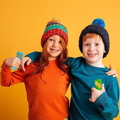 ArtCreativity ArtCreativity Clownfish Water Wigglers, Set of 3, Fidget Toys for Kids with Clown Fish Figurines and Glitter Inside, Stress Relief Toys for Boys and Girls, Unique Party Favors for Children