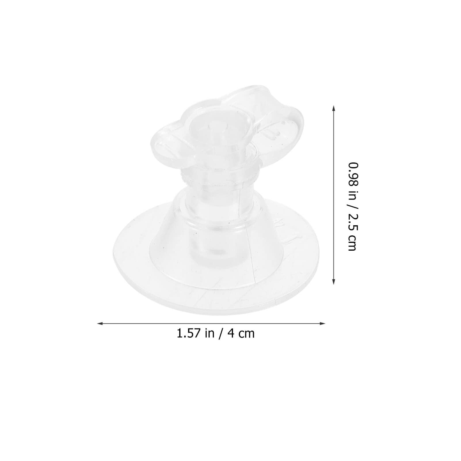 GANAZONO GANAZONO 50Pcs Connector Gas Tank Converter Foot Pump Nozzle Adapter Nozzle Inflatable Toy Pool Swimming Ring Pump Nozzle air Pump Adapter Inflatable Cushion Camping Stove Pump Accessories