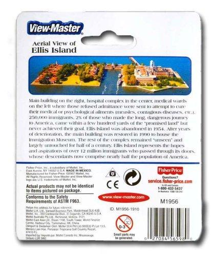 3D Viewer Reels 3D Viewer Reels Unseen Ellis Island New York - ViewMaster 3 Reel Set