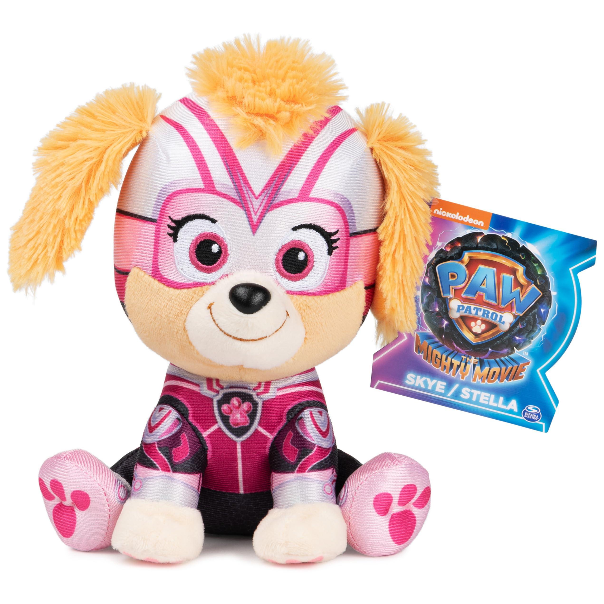 GUND GUND PAW Patrol: The Mighty Movie Skye Stuffed Animal, Officially Licensed Plush Toy for Ages 1 and Up, 6