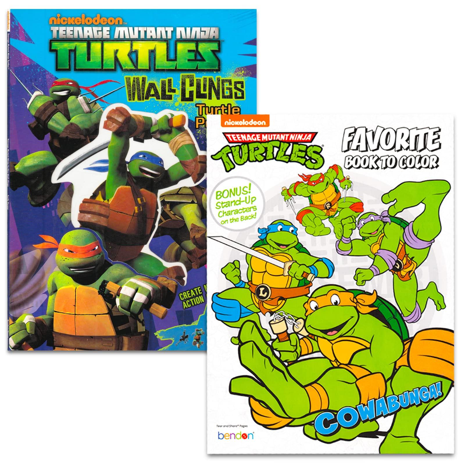 Teenage Mutant Ninja Turtles Teenage Mutant Ninja Turtles Coloring and Activity Book Set with Stickers (3 TMNT Coloring and Activity Books, Over 30 Stickers)