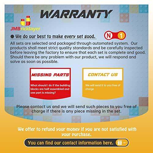 JMBricklayer JMBricklayer Medieval Fishing Shop Building Sets for Adults, LED Lighting Kit Creative Fishing Gear Store Castle House Model Toy, Collectible or Home Display, Ideas Gifts for Boys Girls 41107