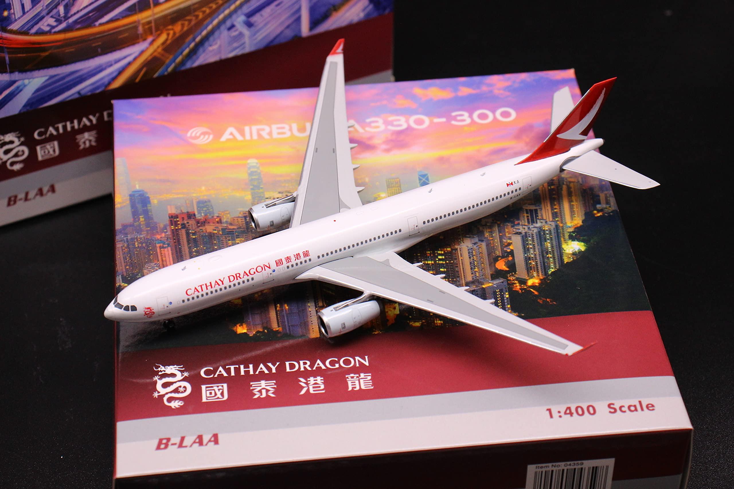 Hobby-Ace Phoenix Cathay Dragon A330-300 B-LAA 1/400 diecast Plane Model Aircraft