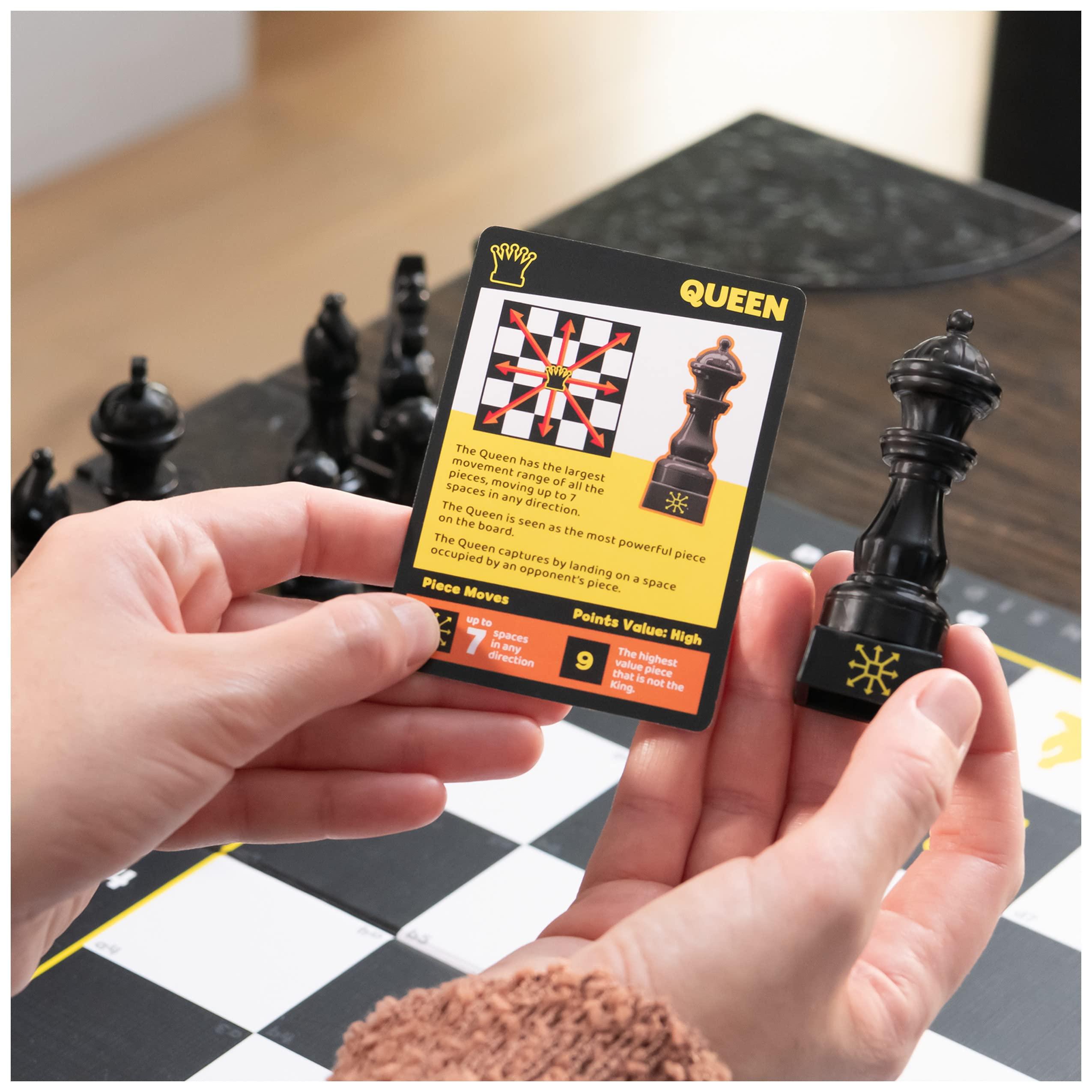 Spin Master Spin Master Games, Chess Made Simple, Learn to Play Strategy Board Games for Beginners, Chess, 2 Players, for Kids Ages 8 & Up