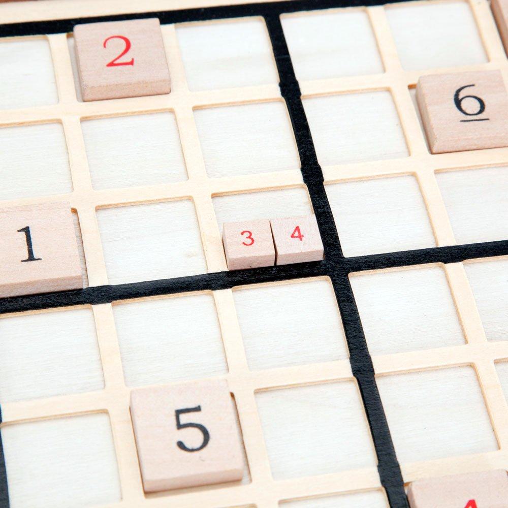 Bits and Pieces Bits and Pieces Deluxe Wooden Sudoku Board Game