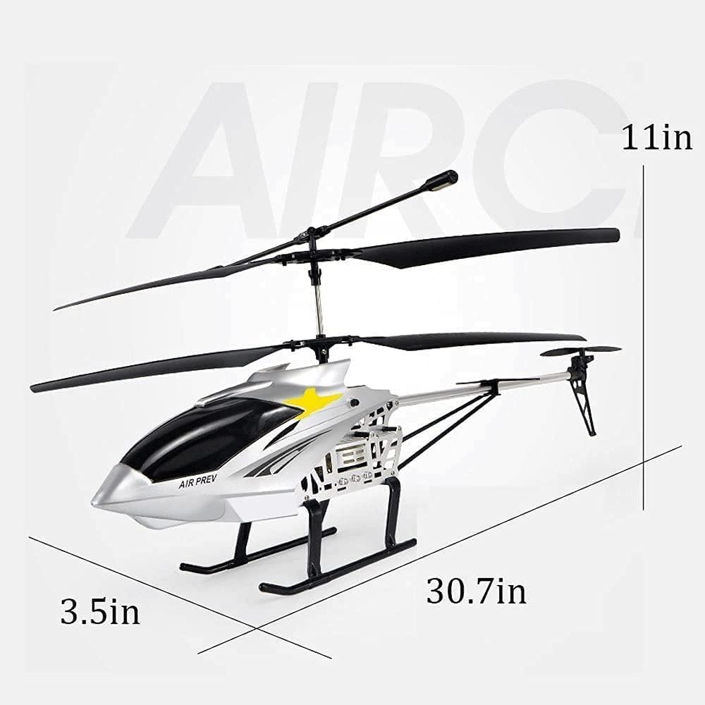 HEBXMF HEBXMF Large RC Helicopter,2.4G Wireless Charging Remote Control Plane Drone Alloy RC Airplane Outdoor Remote Control Aircraft with Light, Flying Enthusiasts Toy Gift