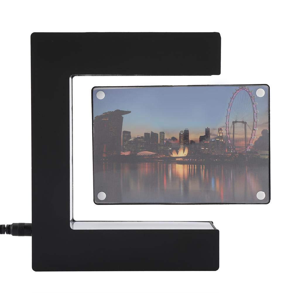 Antilog Antilog Levitation, LED Magnetic Levitation Photo Frame Home Office Wedding Decoration(US)