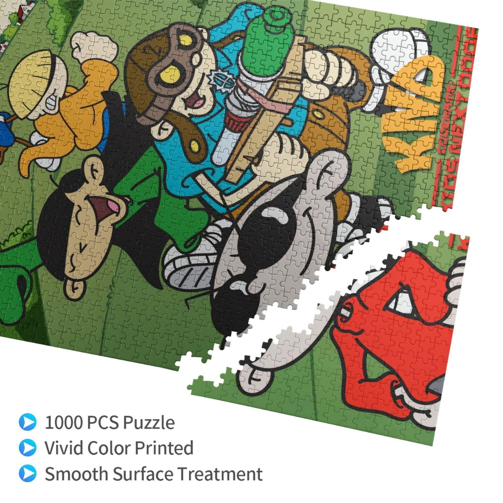 DHOUTSL DHOUTSL Jigsaw Puzzle Codename Kids Anime Next Door 1000 Piece Wooden Puzzle for Adults Educational Games Gift Jigsaw