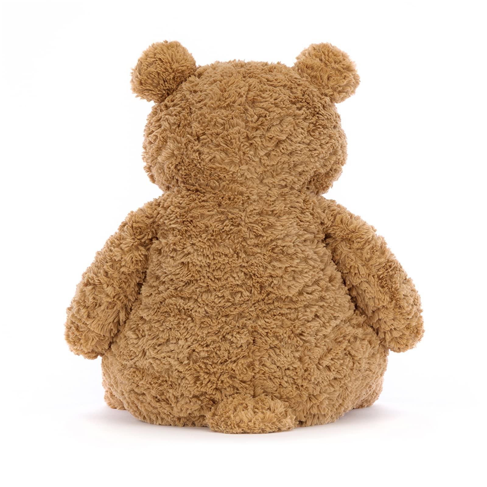 Jellycat Jellycat Bartholomew Bear Stuffed Animal, Medium, 10 inches | Teddy Bear Plush | Soft and Huggable | Classic Children\'s Gift