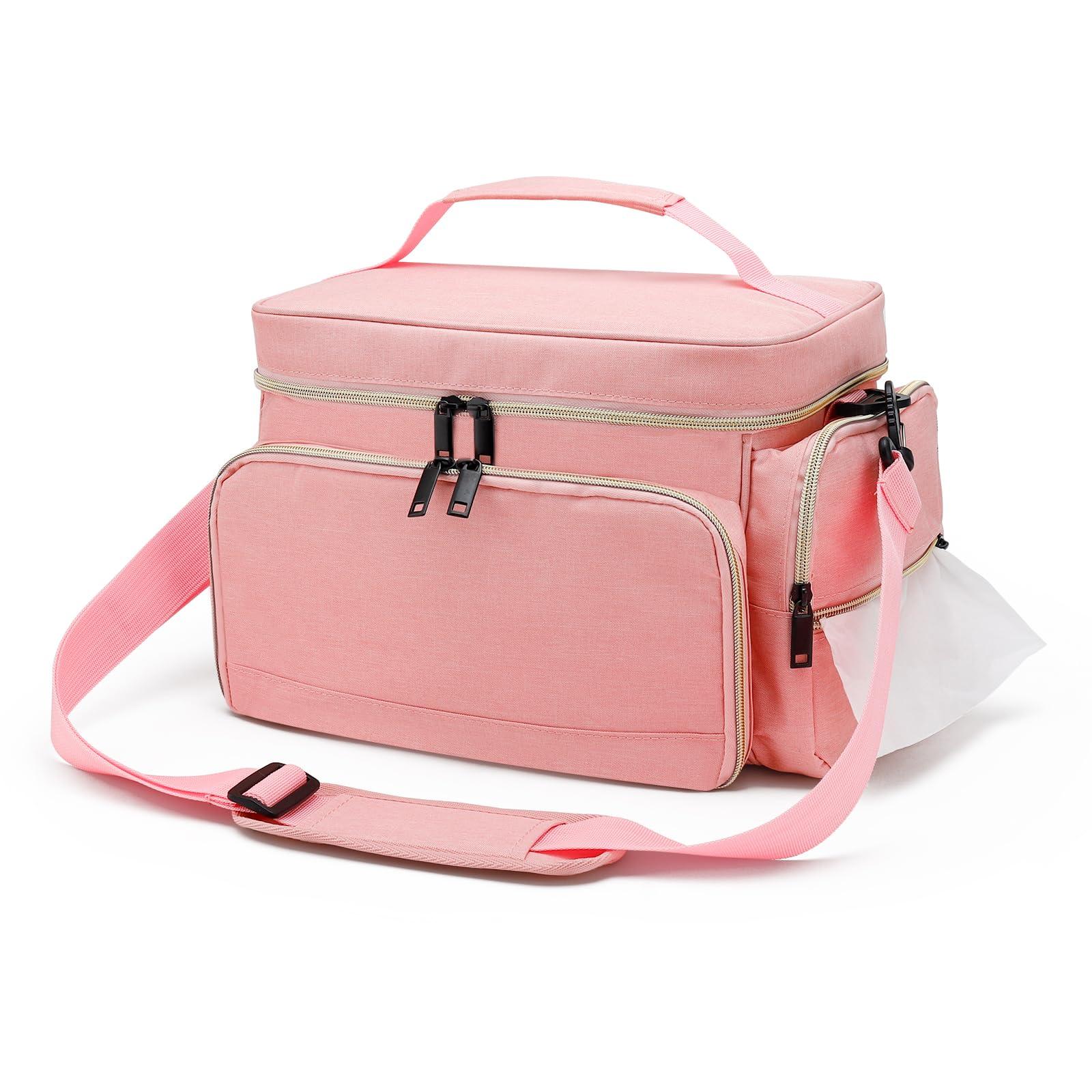 GDNasist GDNasist Breast Pump Bag for Spectra S1 and S2, Pumping Bag with Waterproof Mat for Pump Accessories, Pump Bag for Work, Travel and Family Use