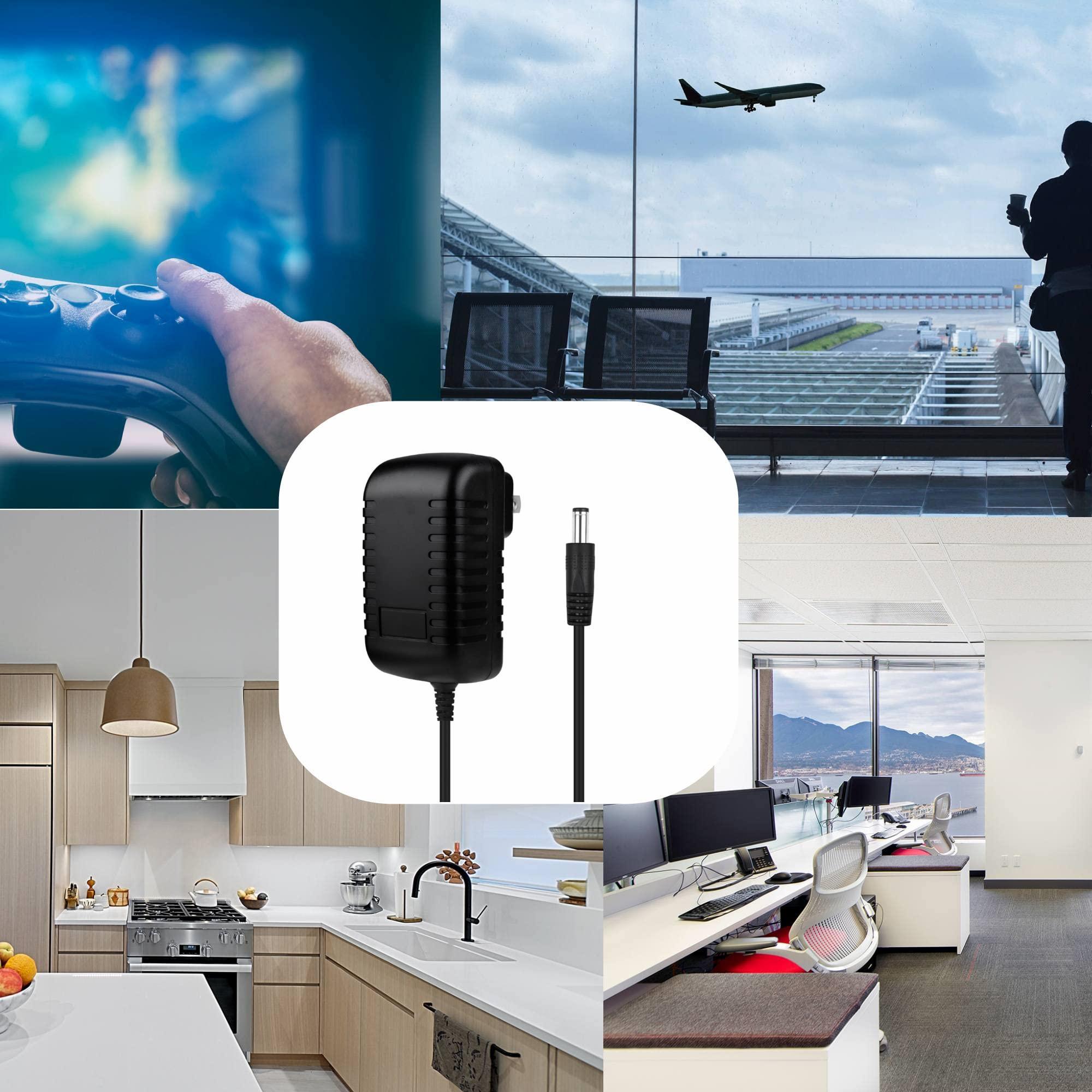 Dysead Dysead AC Adapter Compatible with Vtech Safe Sound Baby Monitor DM221-2 PU Power Charger Mains PSU