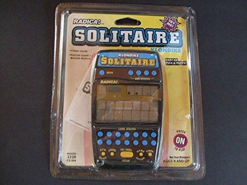 Radica handheld solitaire clearance game