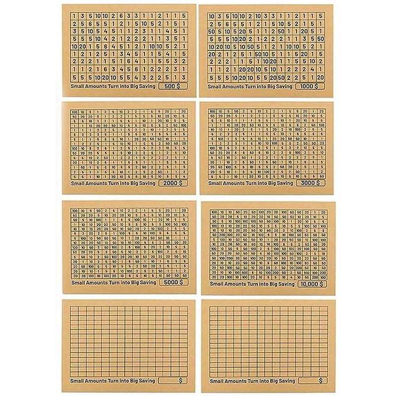 miihello miihello Wooden Money Box Money Bank Cash Coin Retro Money Savings Box with Counter for Savings Goal, Money Saver with Countdown and Money TargetGift for Boys Girls