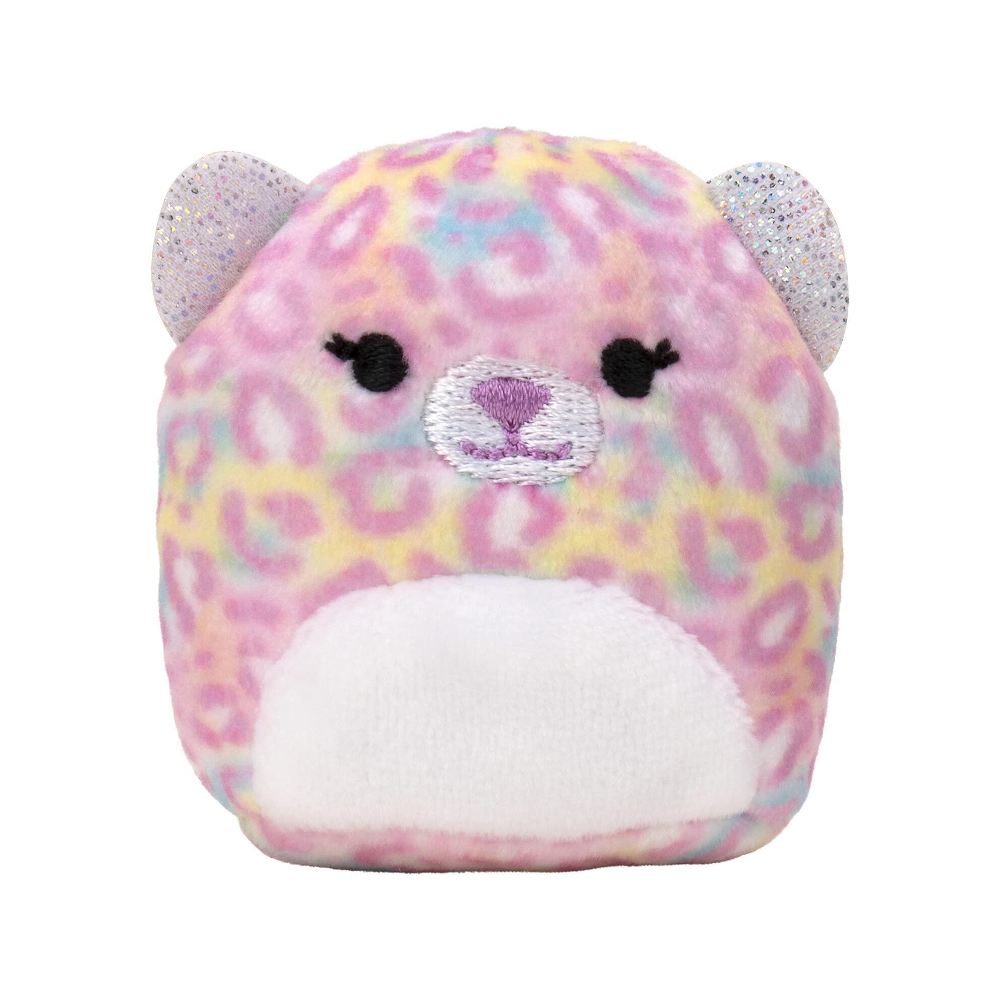 Squishville Squishville Mini-Squishmallows Plush - Wildlife Squad - Six 2-Inch Characters - Includes Michaela and Kiki Plus Four Mystery Figures - Irresistibly Soft, Colorful Plush(Limited Edition)