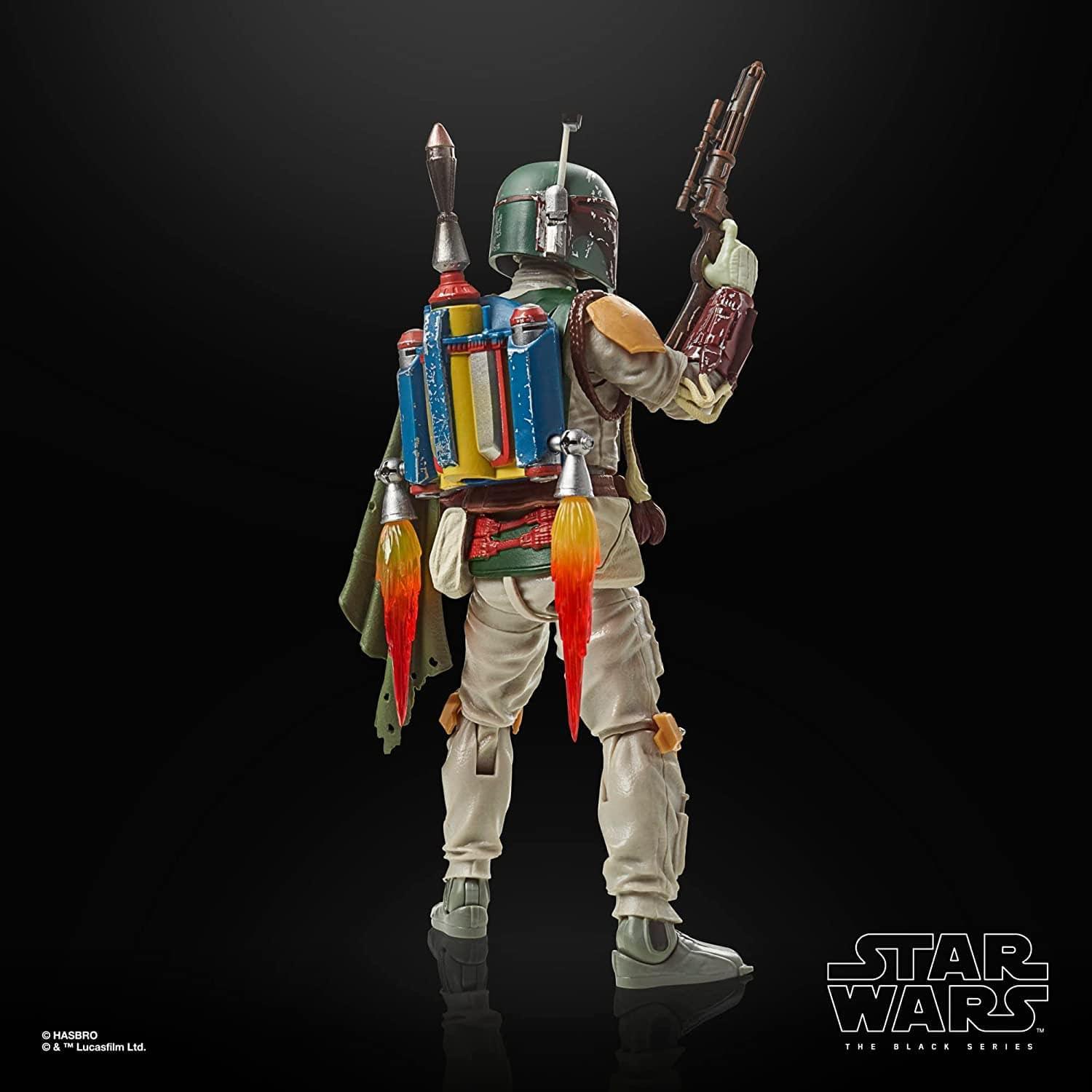 STAR WARS STAR WARS The Black Series Boba Fett, 40th Anniversary Return of The Jedi 6-Inch Collectible Action Figures, Ages 4 and Up