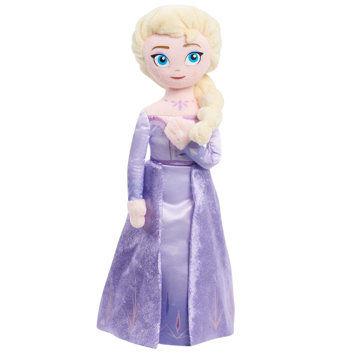 Disney Frozen Disneys Frozen 2 10-inch Small Plush Elsa, Officially Licensed Kids Toys for Ages 3 Up by Just Play