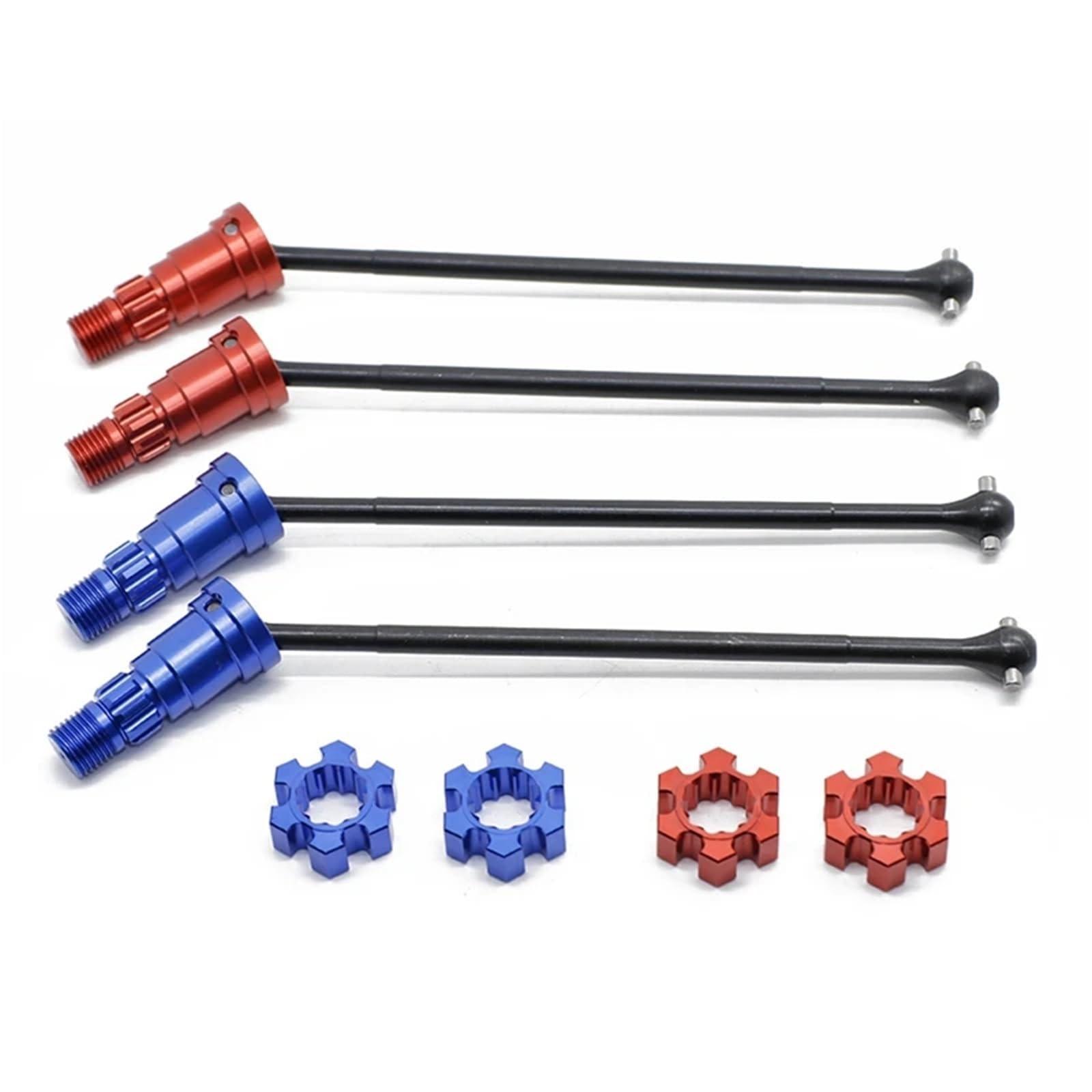 usmenghe 2Pcs Metal Front Rear Drive Shaft CVD for Tra-xxas for X-Maxx for XMA-XX 6S 8S 1/5 for Mon-Ster Truck RC Car Upgrade Parts