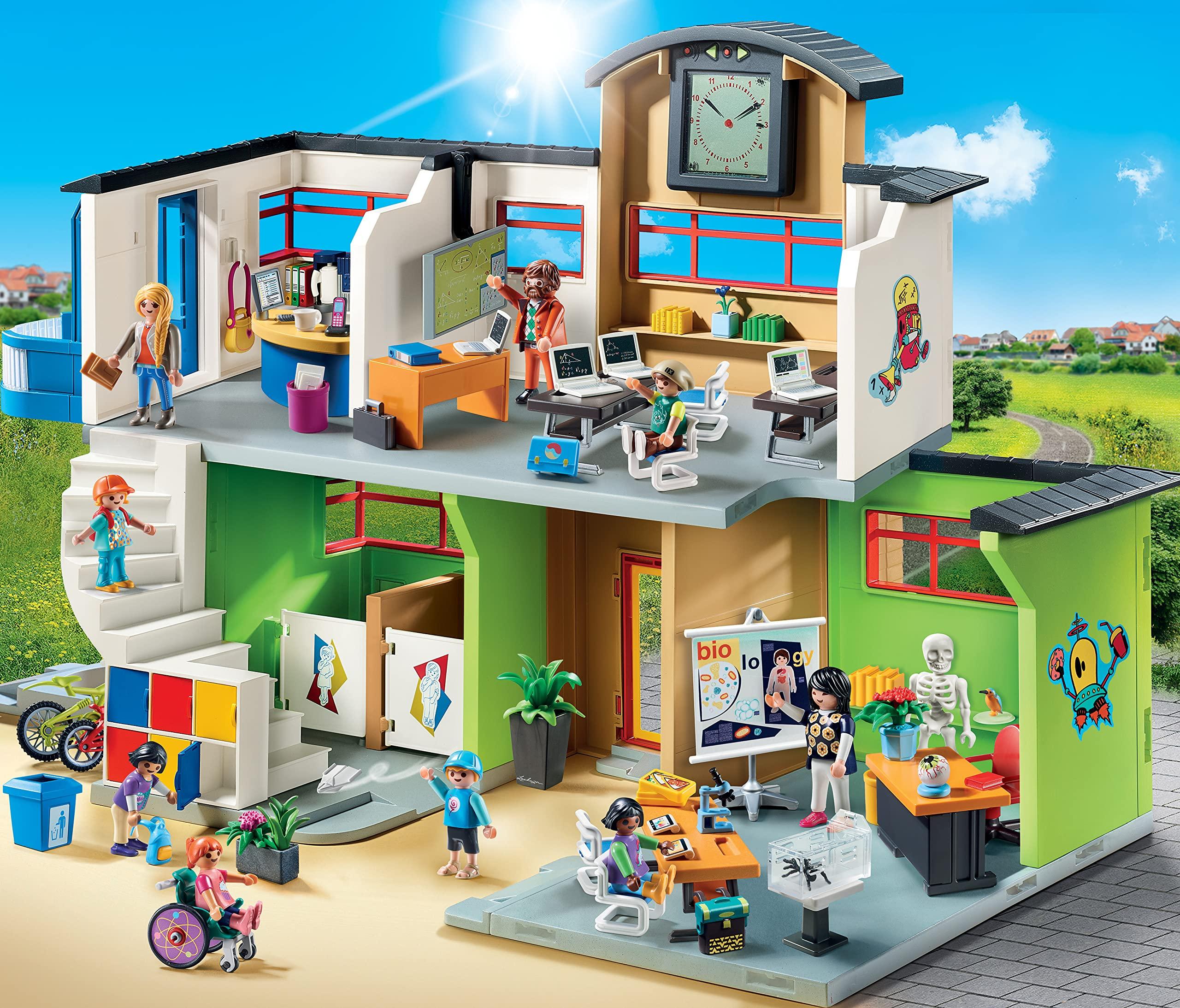 Playmobil Playmobil Furnished School Building, Multicolor