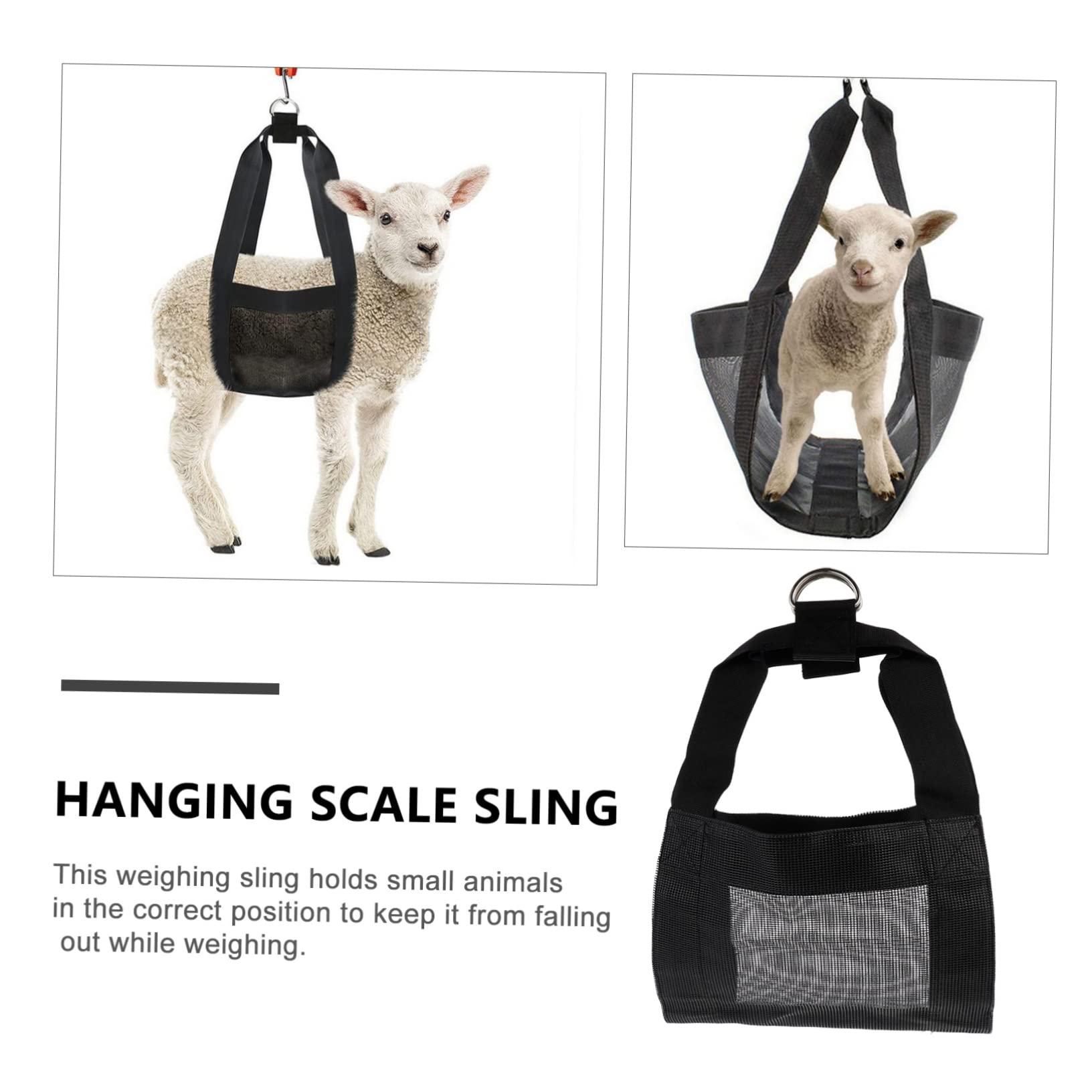 MAGICLULU Livestock Weighing Sling Livestock Scale Sling Animals Weight Hanging Sling Small Animals Weighing Sling Animals Scale Sling Hanging Scale Sling Small Animals Weighing Bag