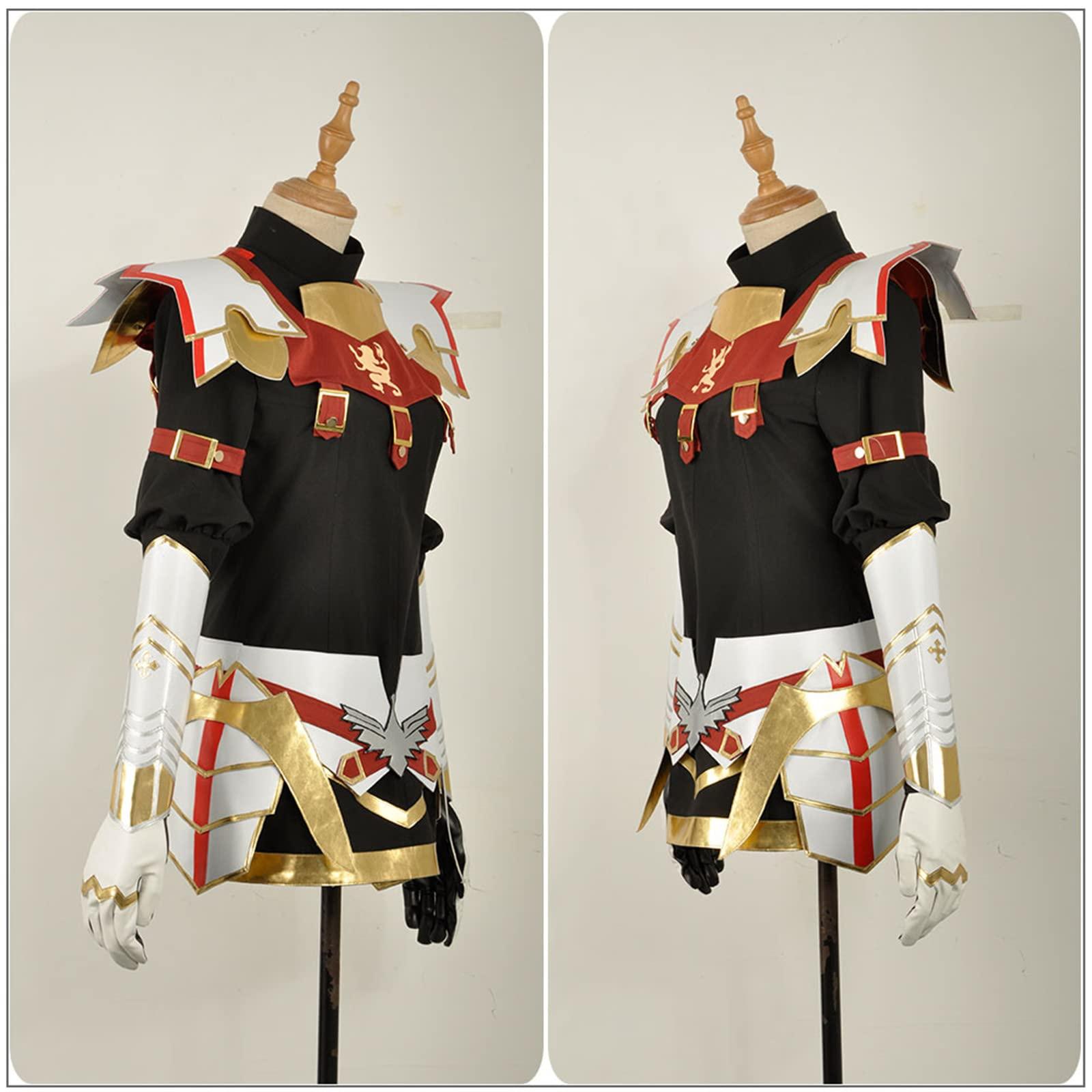 Weixu Weixu Rider of Black Astolfo Cosplay Costume Outfits with Cloak Halloween Party Carnival Suit for Men S