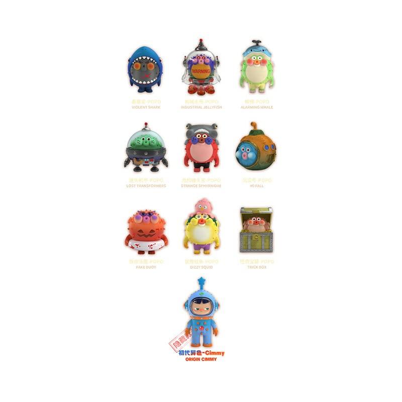 (Hidden Wooo) HIDDEN WOOO x CHUBBY FAMILY CHUBBYPOPO Ocean Series ORIGIN VER. PVC Trading Figure, Box of 9