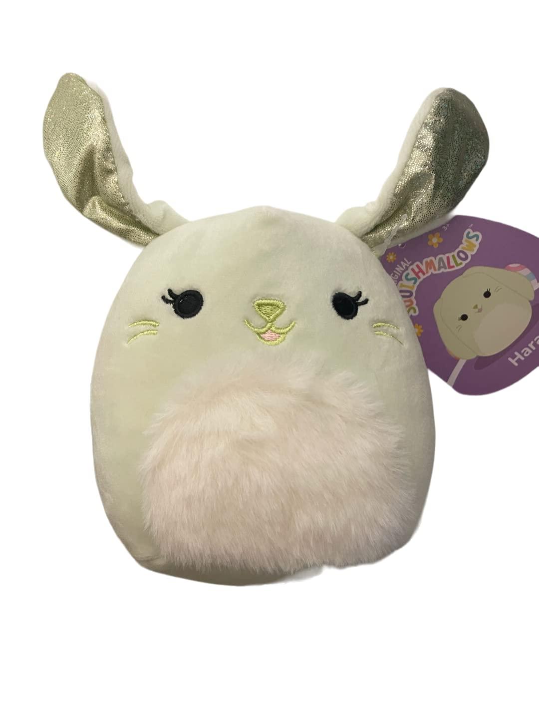 Squishmallow Squishmallow Easter Squad Spring 2023 Squishy Stuffed Animal Toy Plush (5\" Fuzzy Belly Hara Bunny)