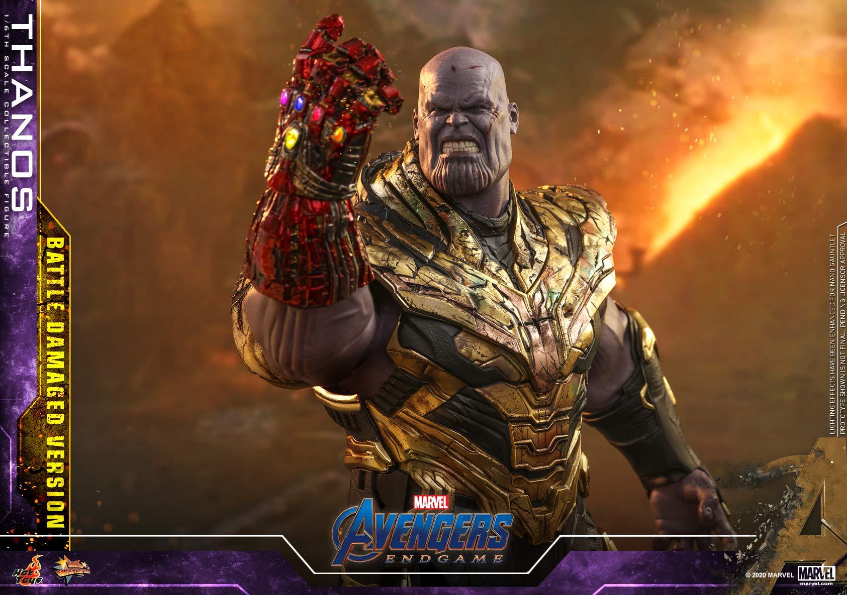 Hot Toys HOT TOYS 1/6 Avengers: Endgame MMS564 Thanos Battle Damaged Version