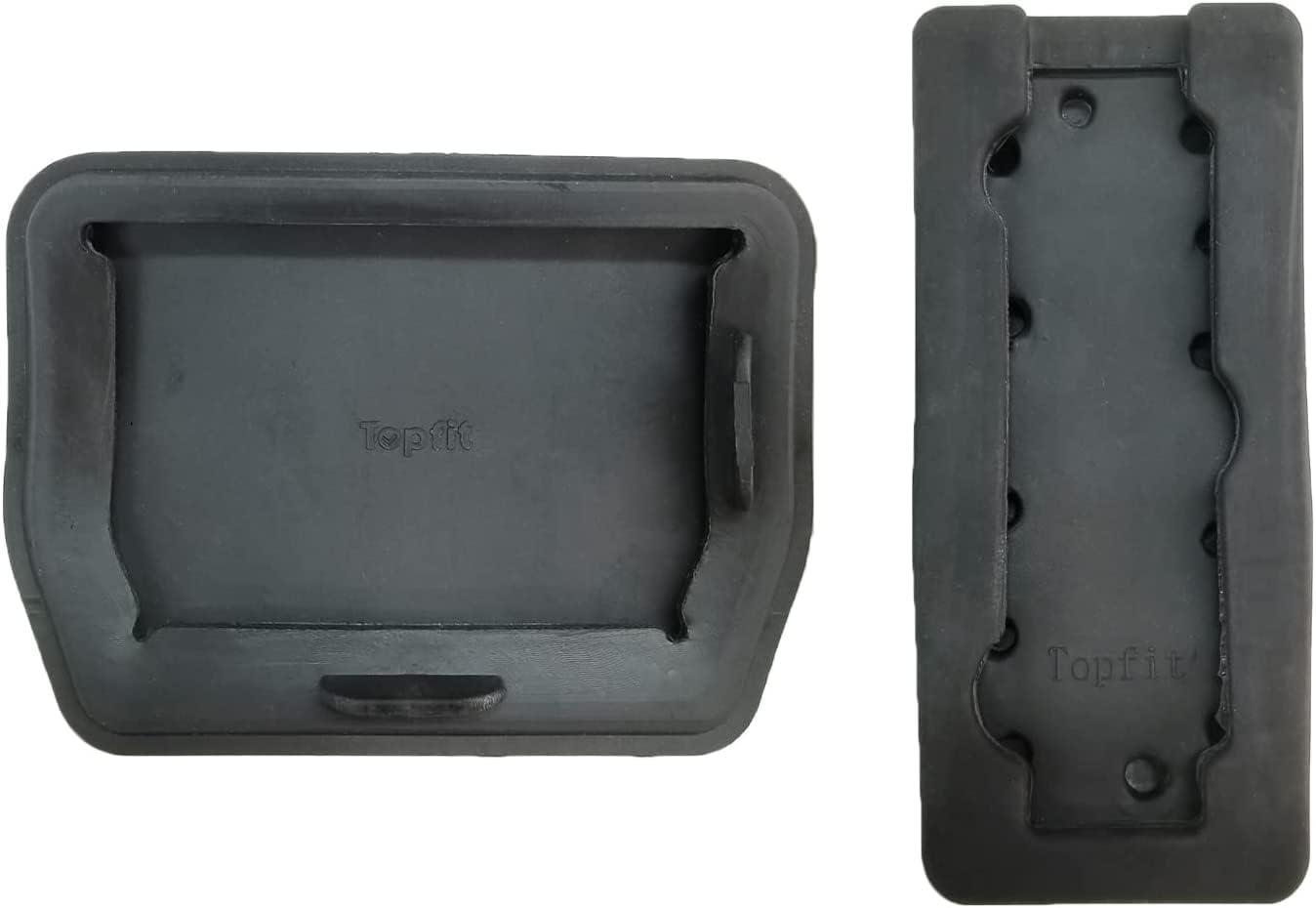 Kids ATV Parts Inc Kids ATV Parts Inc Aluminum Non-Slip Foot Pedal Pads Cover for 2022 2023 Tesla Model Y Model 3