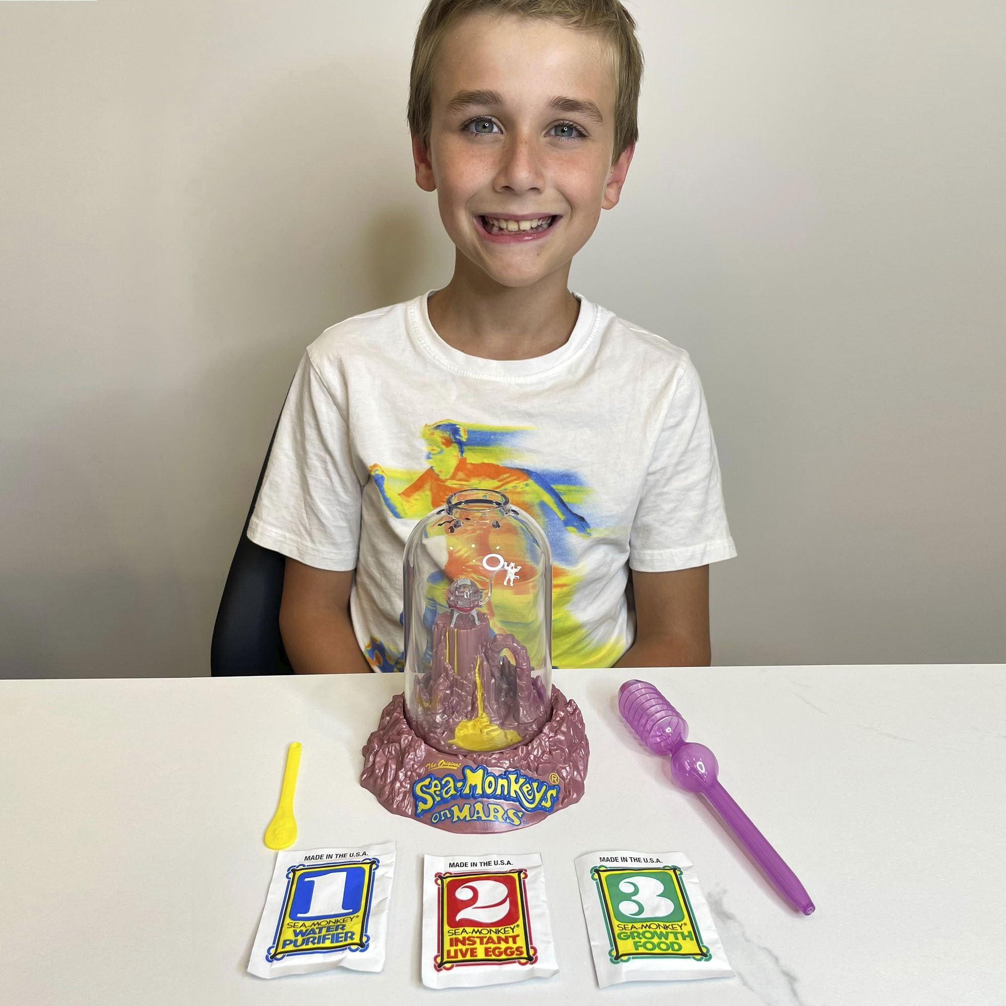 Sea Monkey's Sea-Monkeys On Mars - World\'s Only Instant Pets - Ages 6+ (Pack of 1)