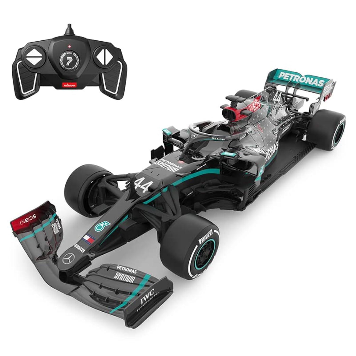RASTAR RASTAR Mercedes-AMG F1 W11 EQ Performance 1:18 Scale Remote Control Car, Mercedes AMG Pertronas F1 Car Mode Mercedes F1 Toys Gifts for Boys