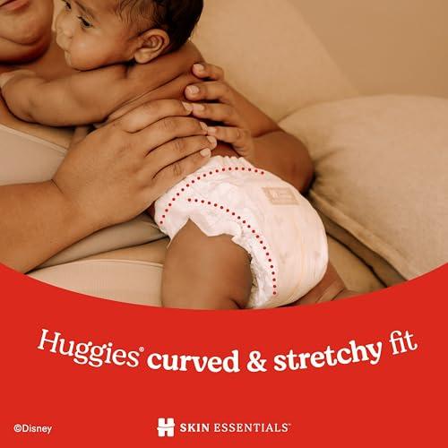 HUGGIES Huggies Size 3 Diapers, Skin Essentials Baby Diapers, Size 3 (16-28 lbs), 58 Count