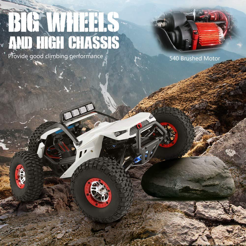 GoolRC GoolRC WLtoys 12429 RC Car, 1:12 Scale 2.4GHz Remote Control Car, 4WD 40KM/H High Speed RC Rock Crawler, All Terrain Off Road Truck for Adults and Kids