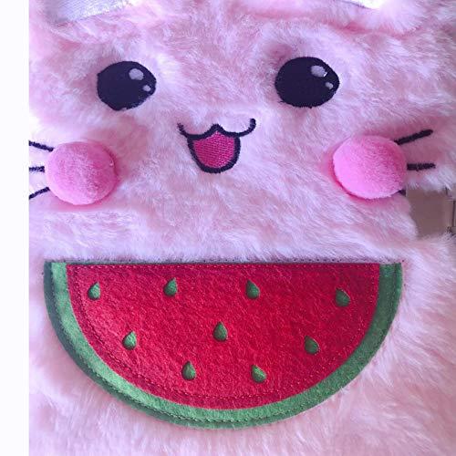 Luolizon Luolizon Cat Diary for Girls with Lock and 2 Keys,Kids Journal Notebook Gift Set with Multicolored Pen, 80 Sweet Heart Lined Sheets