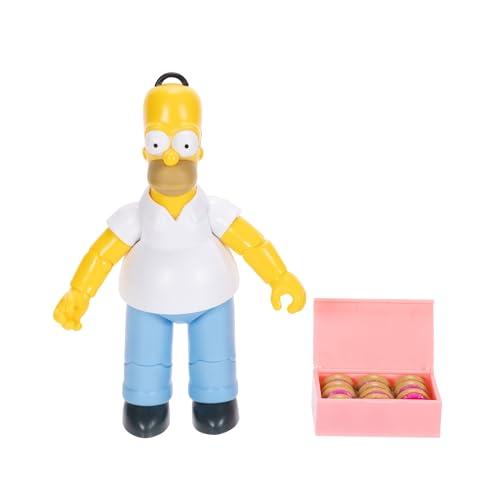 Disney Disney The Simpsons Action Figures 4-Pack 5-Inch Collectible Figures from Jakks Pacific's Wave 1 - Homer, Bart, Groundskeeper Willie, and Otto