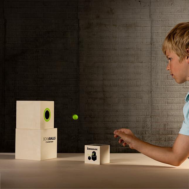 Fat Brain Toys Fat Brain Toys Box and Balls - Box and Balls - New Games for Ages 6 to 11