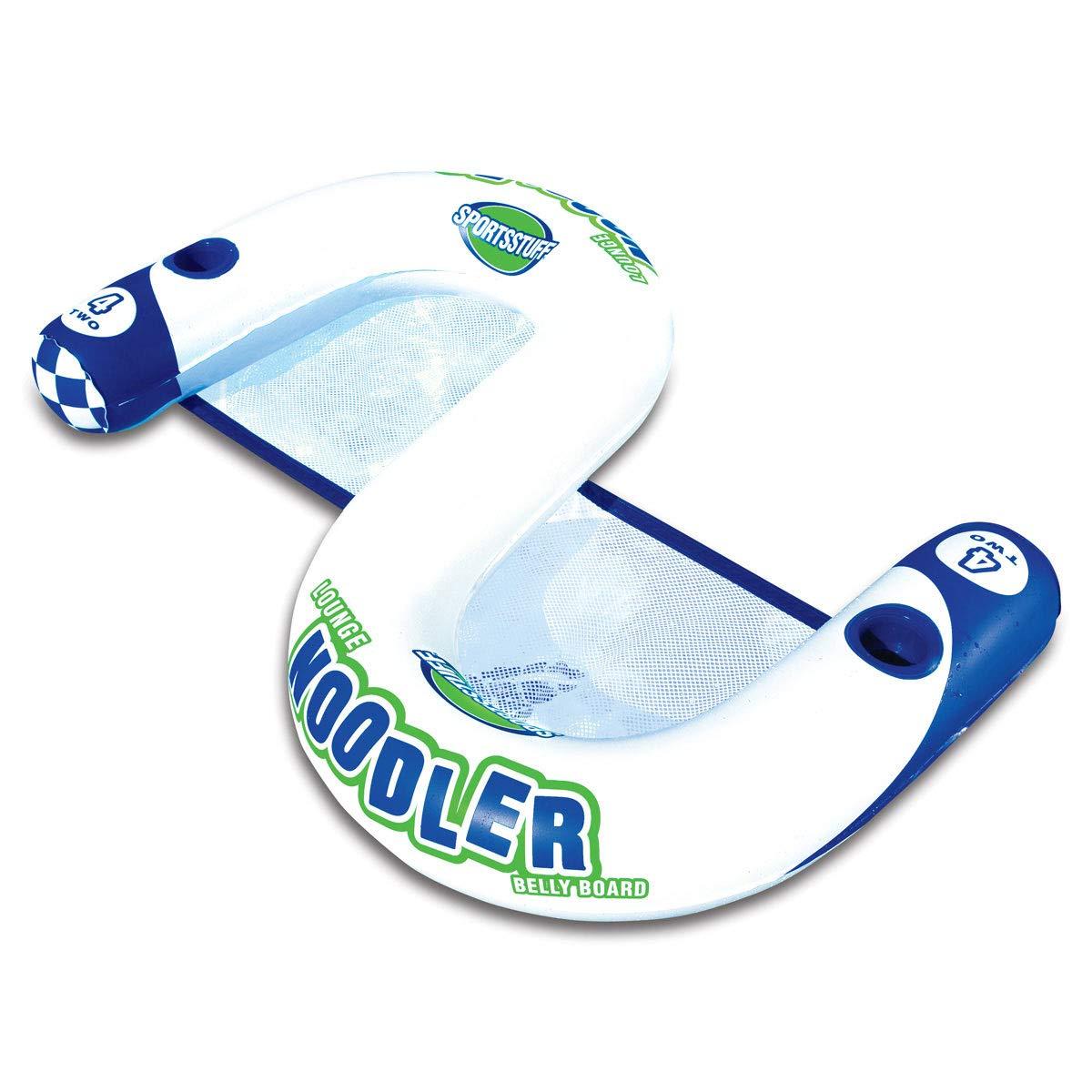 SportsStuff SPORTSSTUFF NOODLER Pool Float Lounge Bundle | Sportsstuff Noodler 1 Inflatable Floating Lounge Chair