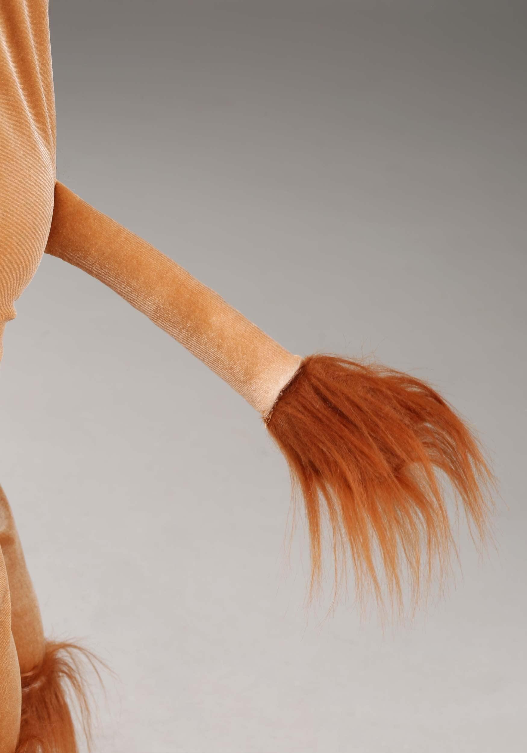 FUN Costumes Girls Toddler Fierce Lion Costume | Faux Fur Jumpsuit With Lion Mane And Tail For Halloween Or Dress Up