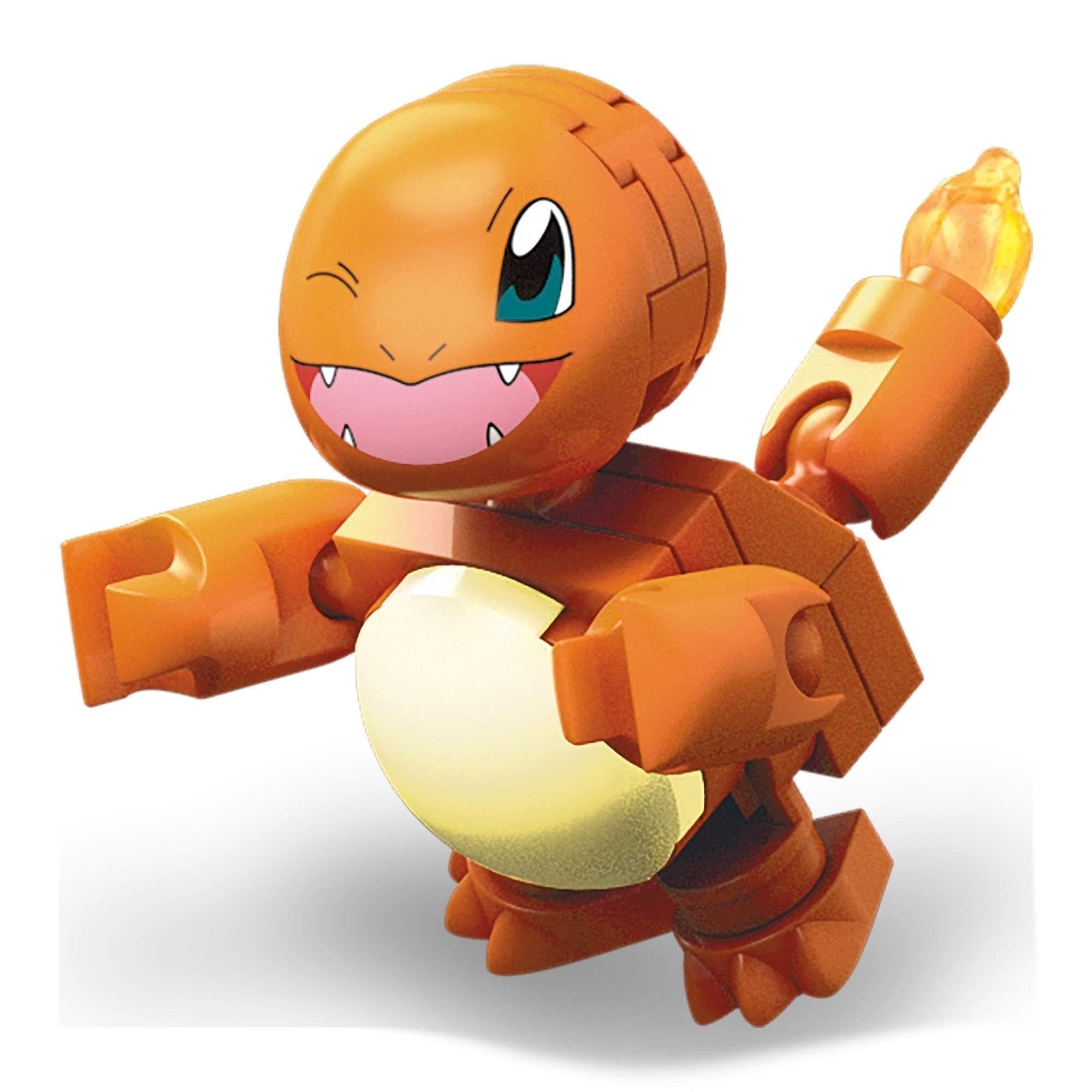 Mega Construx Mega Construx Pokemon Poké Ball and Figures Kanto Friends Building Brick Set 90 Pieces for Children 6 Years Old GCN21 [Amazon Exclusive]