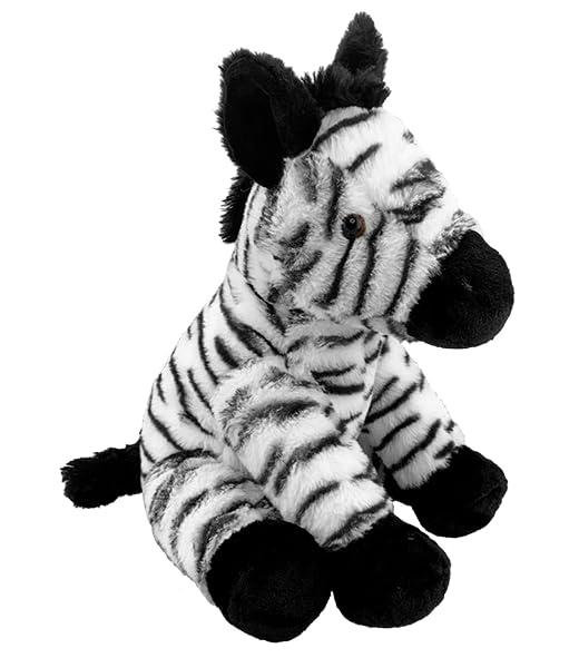 PLUSH TOYS WONDERLAND Ziggy The Zebra Plush Toy - 16-Inch Soft Stuffed Animal - Perfect for Cuddling, Playtime, and Decor - Ideal Gift for Kids Aged 3 and Up