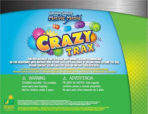 The Learning Journey The Learning Journey Techno Gears Marble Mania - Crazy Trax Toy, Multicolor 723920