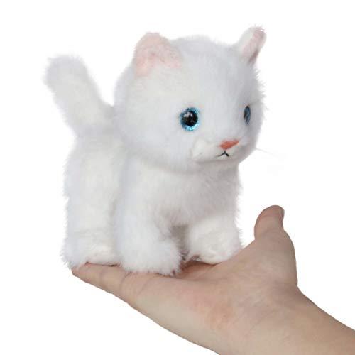 Ice King Bear Fluffy Little Cat Stuffed Animal Small Plush Toy 6