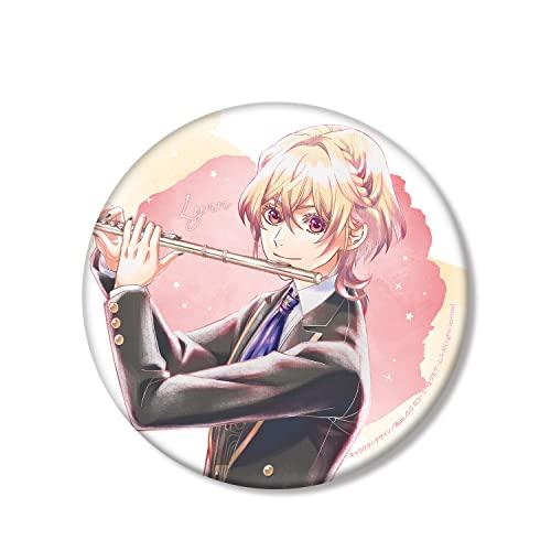 (armabianca) Golden Corda Starlight Orchestra Rin Yuhara Ani Art aqua label BIG Tin Badge