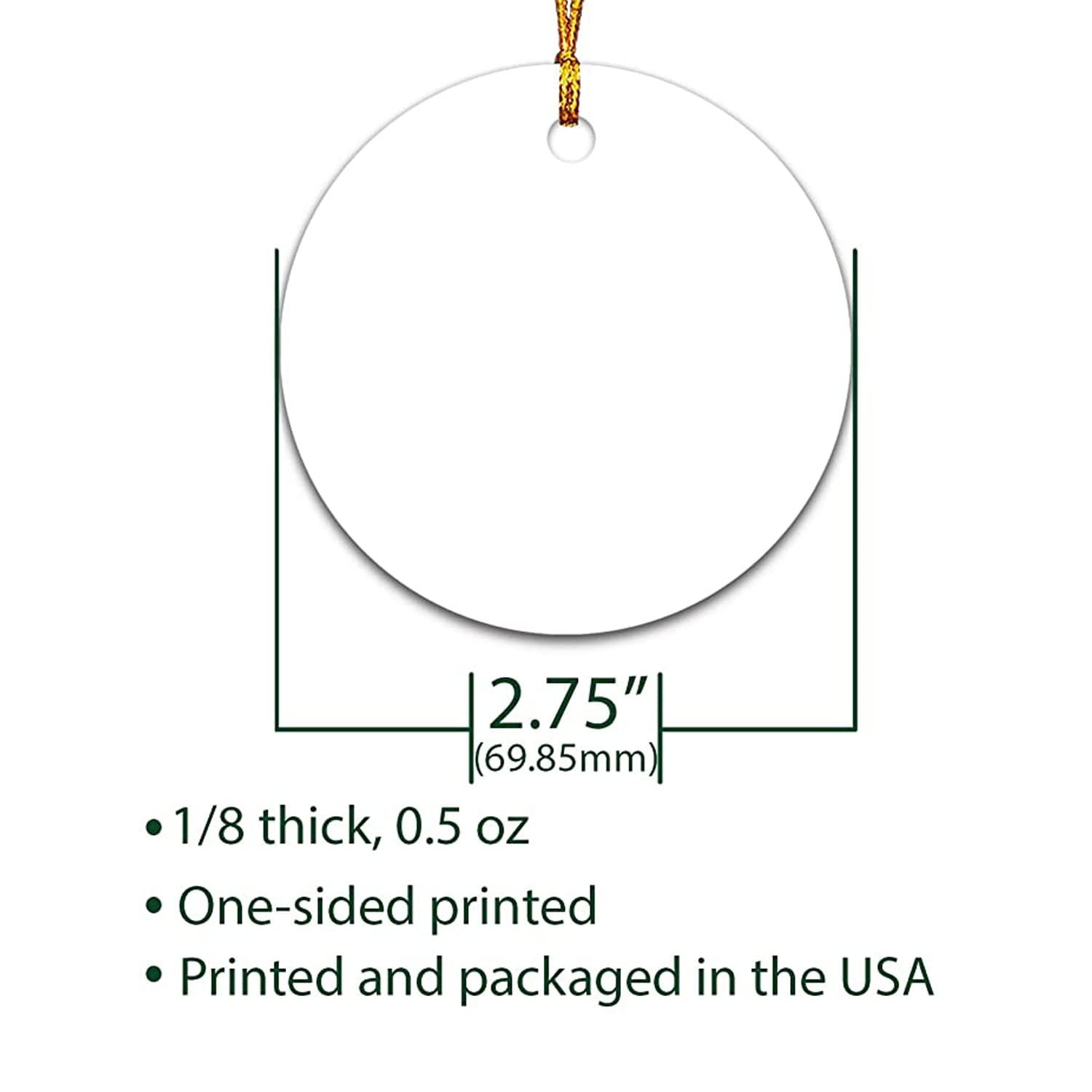 Cenluxy Personalized Baby's First Christmas Ornament 2025, Custom Name & Year Baby Ornament Gift for Newborn New Parents, Woodland Animals Ornament for Baby's 1st Xmas, New Baby Gift for Baby Boy Girl