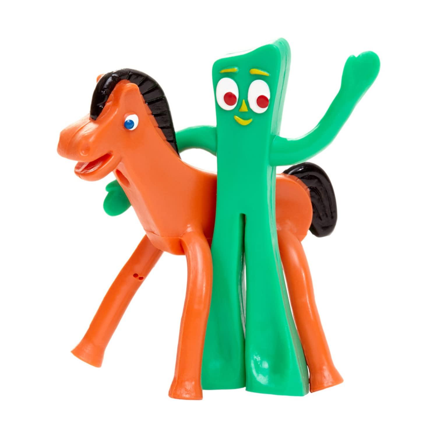 NJ Croce NJ Croce Gumby & Pokey Bendable Figure Pair