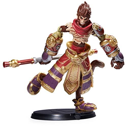 League of Legends League of Legends, 6-Inch Wukong Collectible Figure with Premium Details and Enchanted Staff Accessory, Champion Collection, Ages 12 and Up