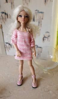 Studio one Studio one 6.3 cm Pink Shoes for 1/4 bjd Doll 50cm Dolls