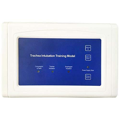 INTBUYING INTBUYING Electron Intubation Model Adult 110V-220V Airway Management Trainer with Alarm Function Intubation Practice Mannequin