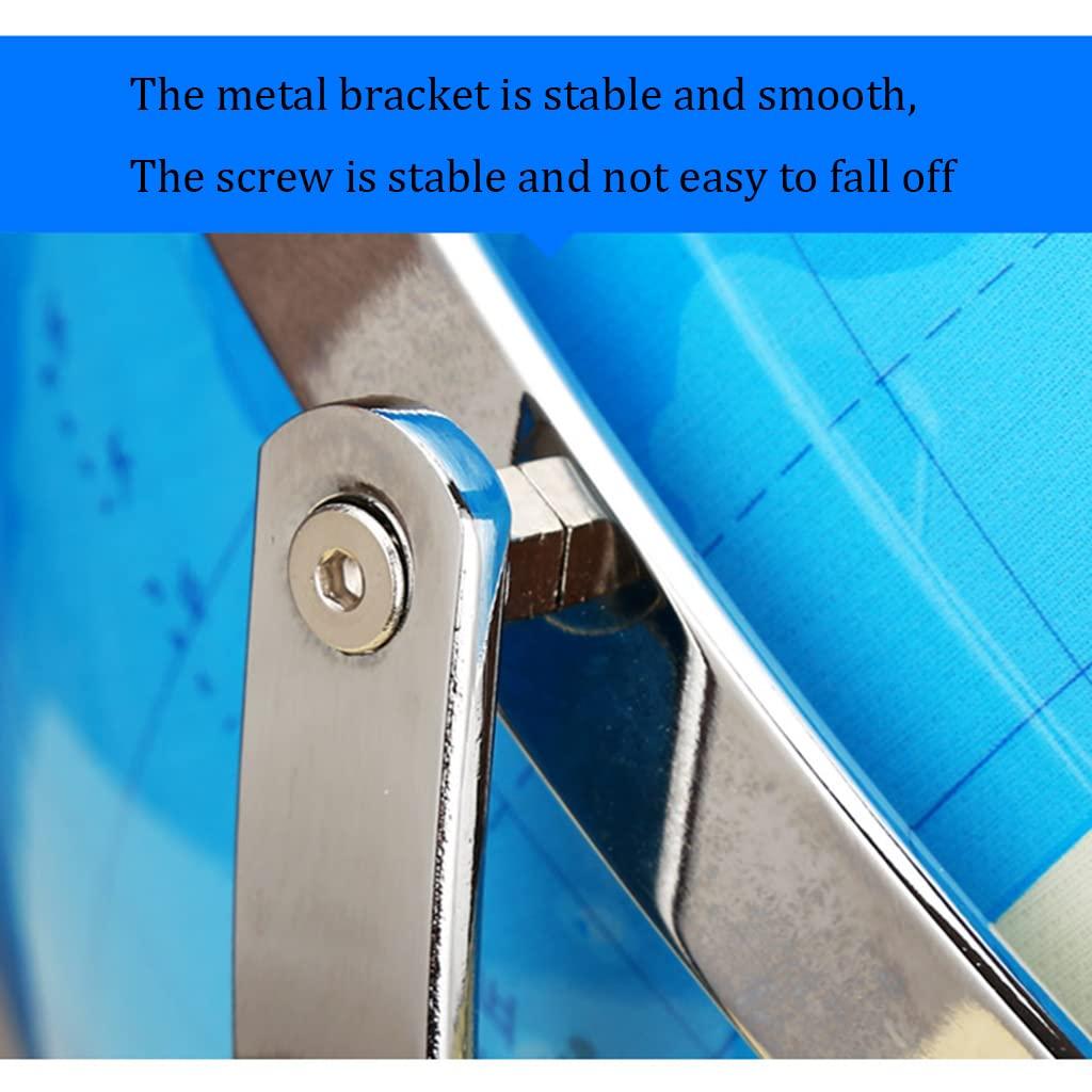 wAxd wAxd Decorative Globe Desktop World Globes Hd World Globe with Stand for Student Teaching Geographic World Globe Office Study Decoration, Chinese and English Perfect and Practical